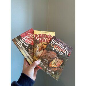 Borrowers Paperback Books Set Of 3 By Mary Norton Childrens Fiction Series